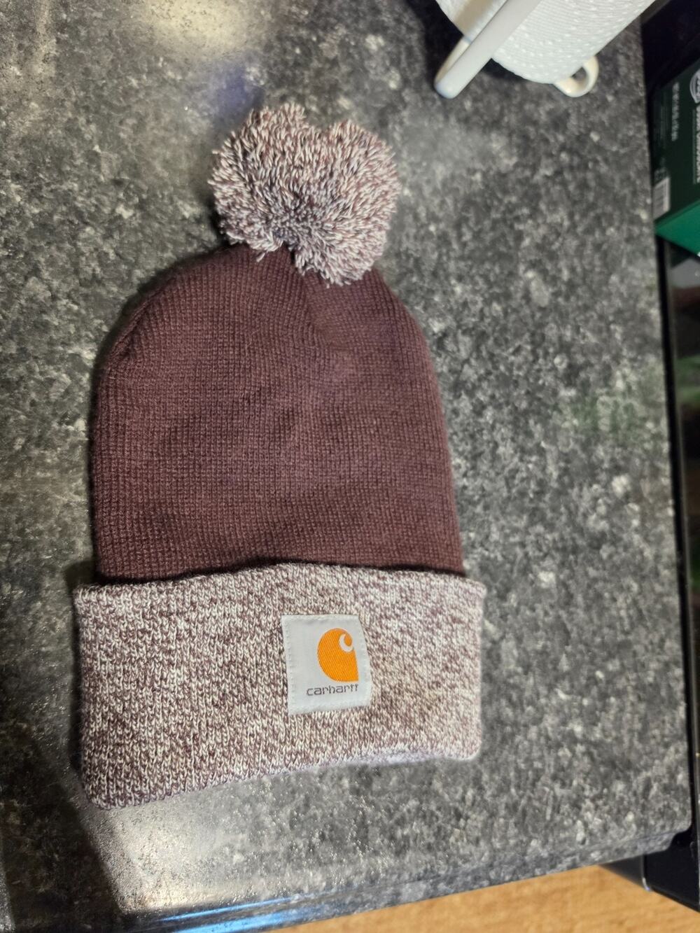 Carhartt Women’s Knit Pom-Pom Cuffed Beanie Style 102240